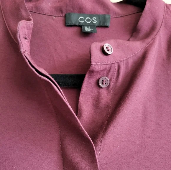 COS Scalloped Trim Layered Ruffle Dress - Picture 5 of 10